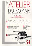 Revue l'Atelier du roman, no 54